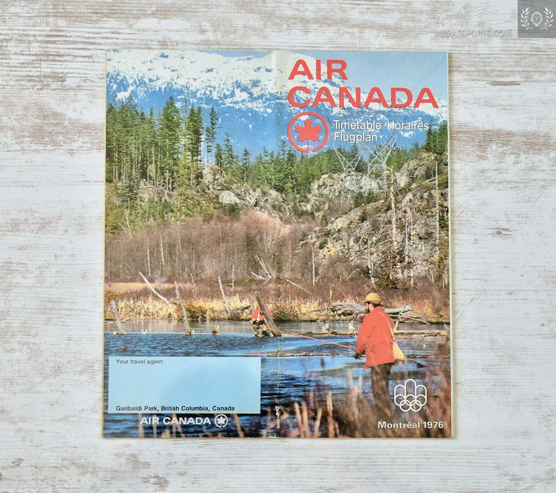 Air Canada, 1976 Timetable