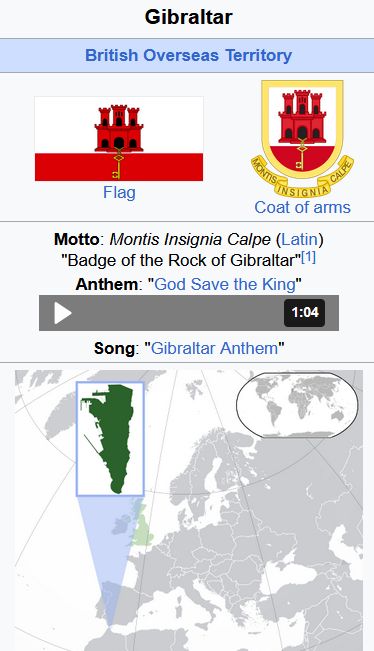 Gibraltar, UK, 2010-2020 biometric passport / e-passport, mega rare