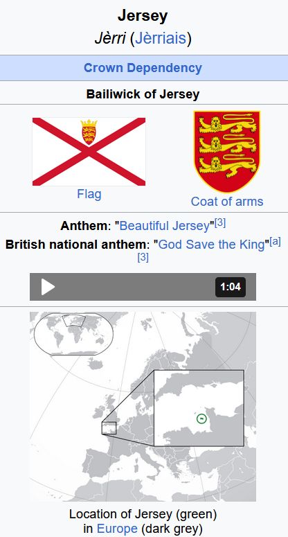 British Isles, Bailiwick of Jersey, 1992-2002 passport