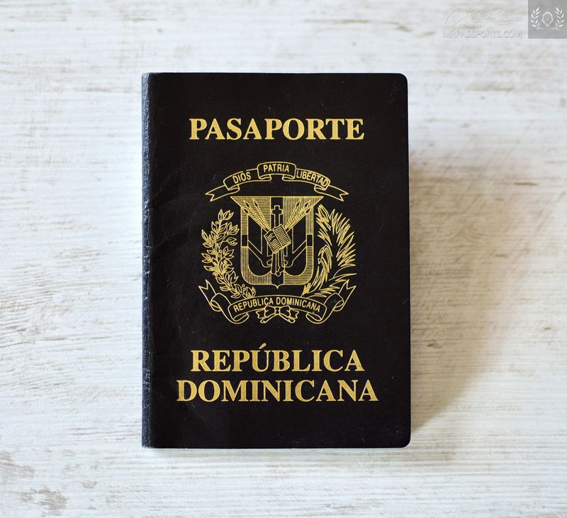Dominican Republic 2005-2011 passport