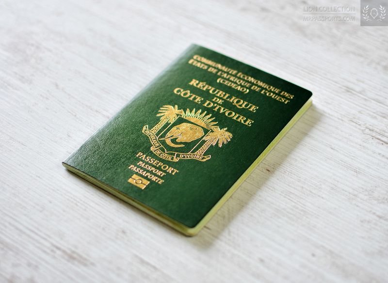 Ivory Coast, 2011-2016 biometric passport / e-passport, mint condition