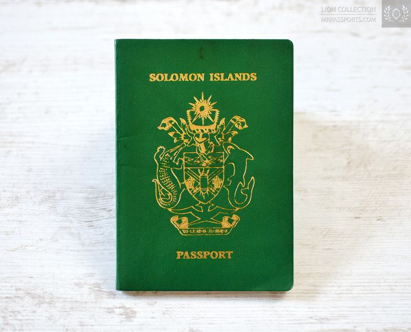 Solomon Islands, 2014-2019 passport