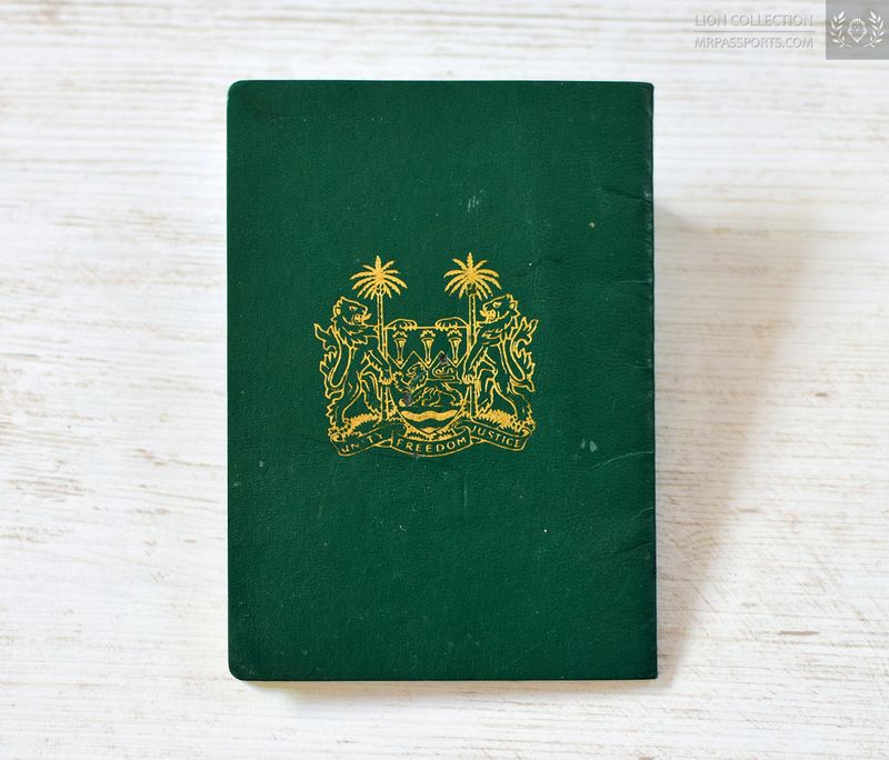 Sierra Leone 2014-2019 ECOWAS, passport
