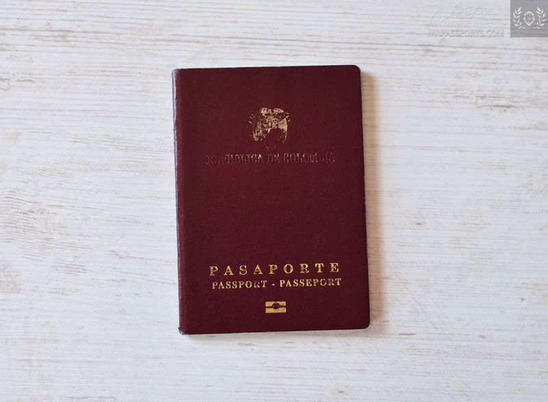 Colombia 2017 biometric Passport / e-passport