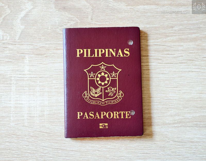 Philippines 2012-2017 biometric passport / e-passport
