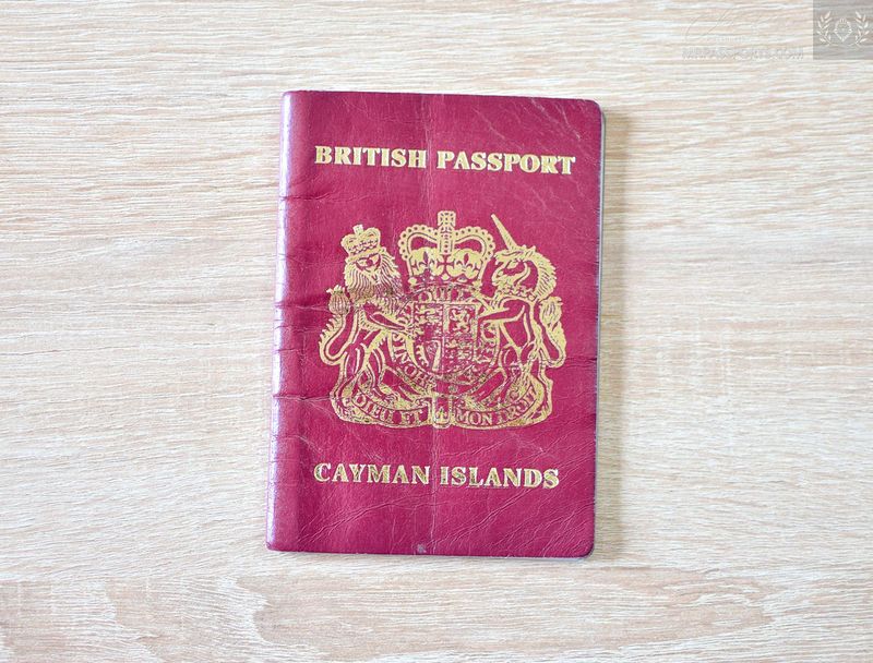 British Passport - Cayman Islands 2015-2020