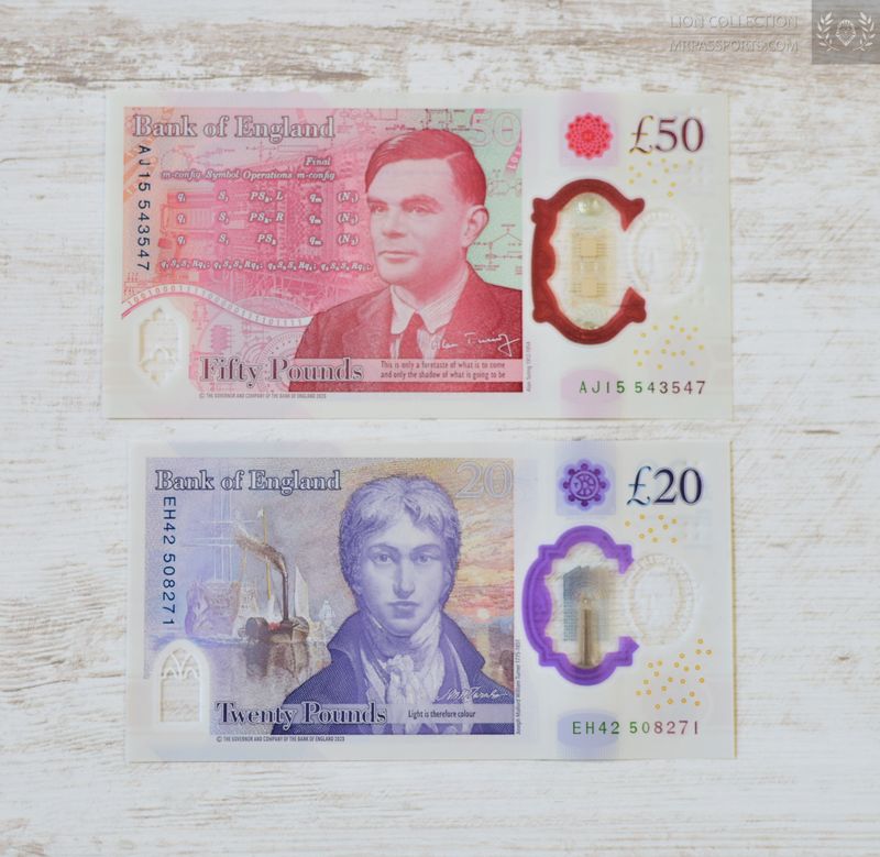 50+20 GBP, King Charles III