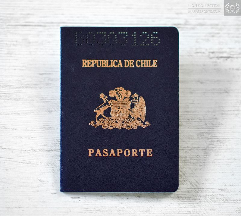Chile, 2004-2009 passport, mint condition