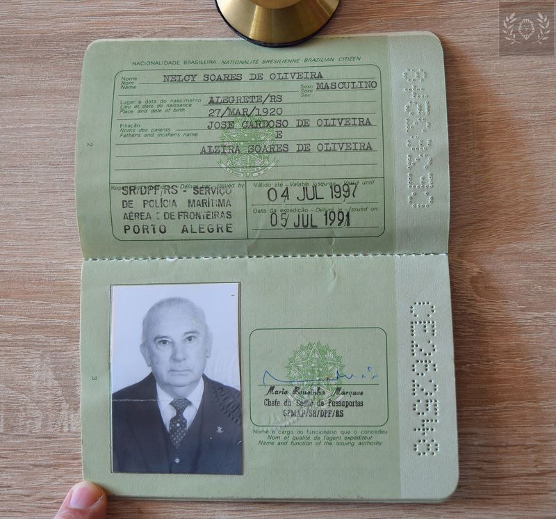 Brazil 1991-1997 passport