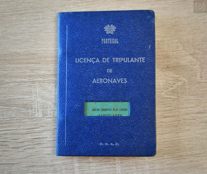 1975 Portugal Airline Transport Pilot License (ATPL) - B737, F27, DC3, A300