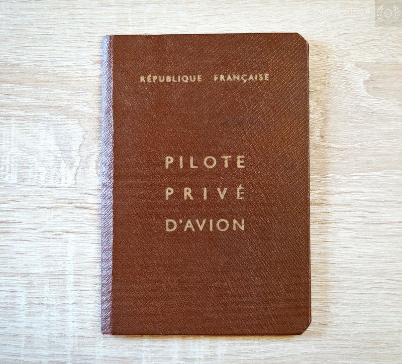 1970 France, Private Pilot Licence / Aero Commander 560A