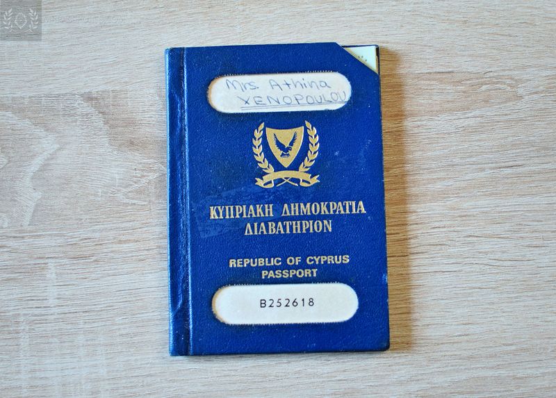 Cyprus 1987-1997 passport