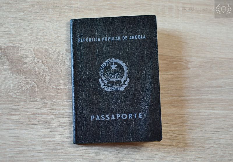 Angola 1996-2001 passport, mega rare