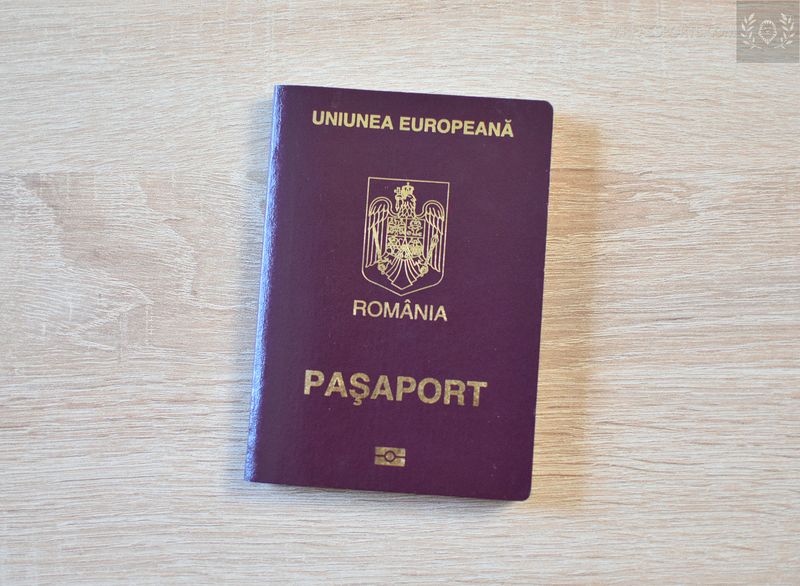 Romania 2019-2022 biometric passport / e-passport, latest type!