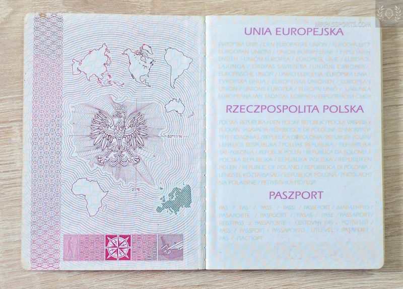 Poland 2014-2024 biometric passport / e-passport