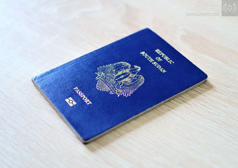 South Sudan 2013-2015 biometric passport / e-passport