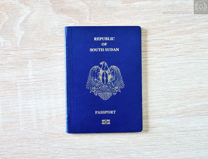 South Sudan 2013-2015 biometric passport / e-passport
