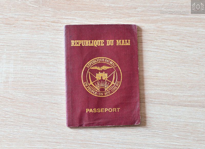 Mali 2009-2014 passport