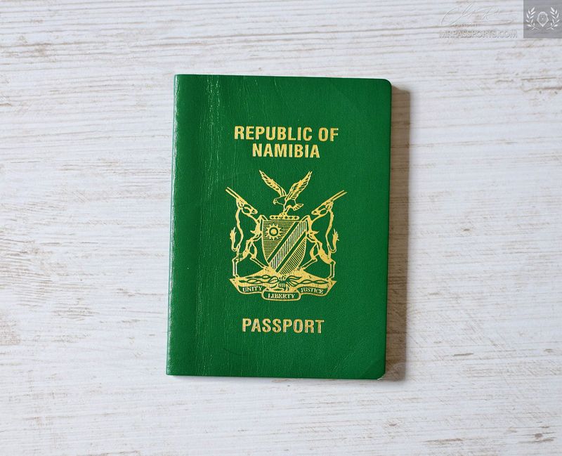 Namibia 2016-2021 pre-biometric Passport