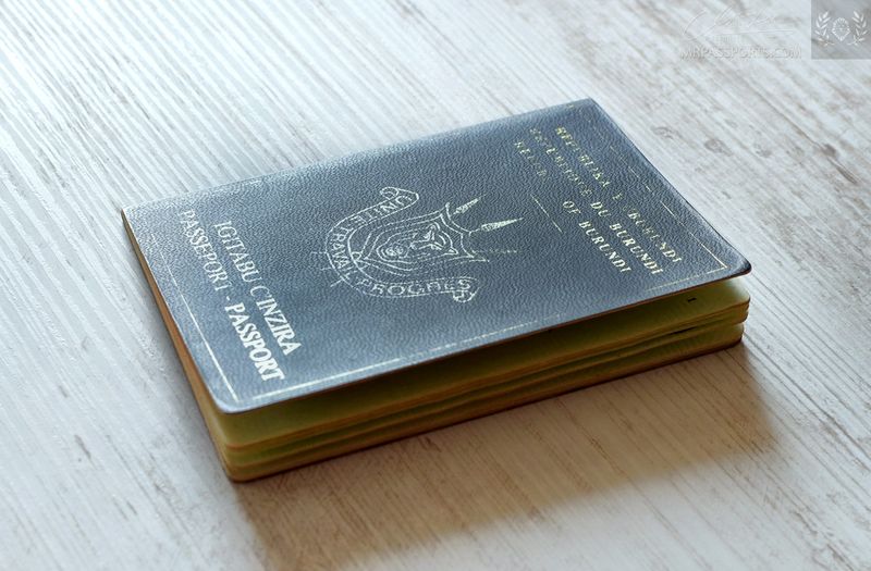 Burundi 1996-2006 Passport