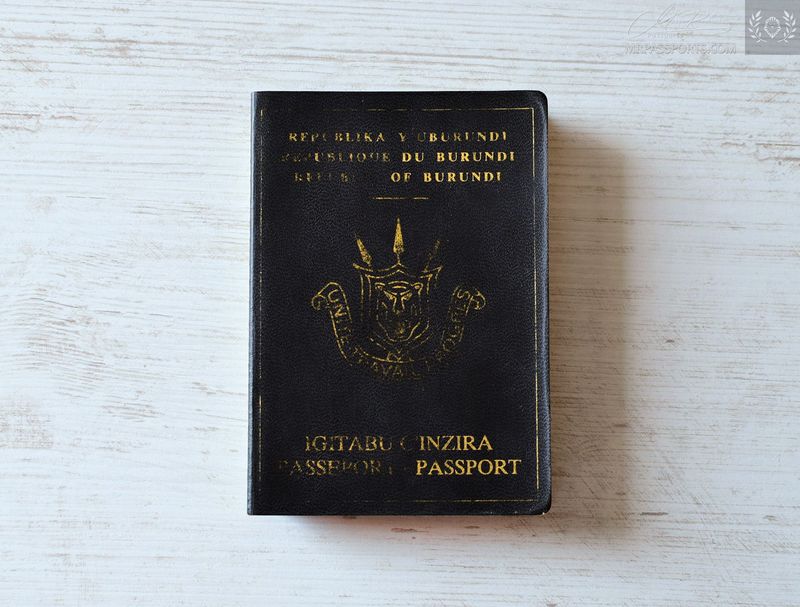 Burundi 1996-2006 Passport