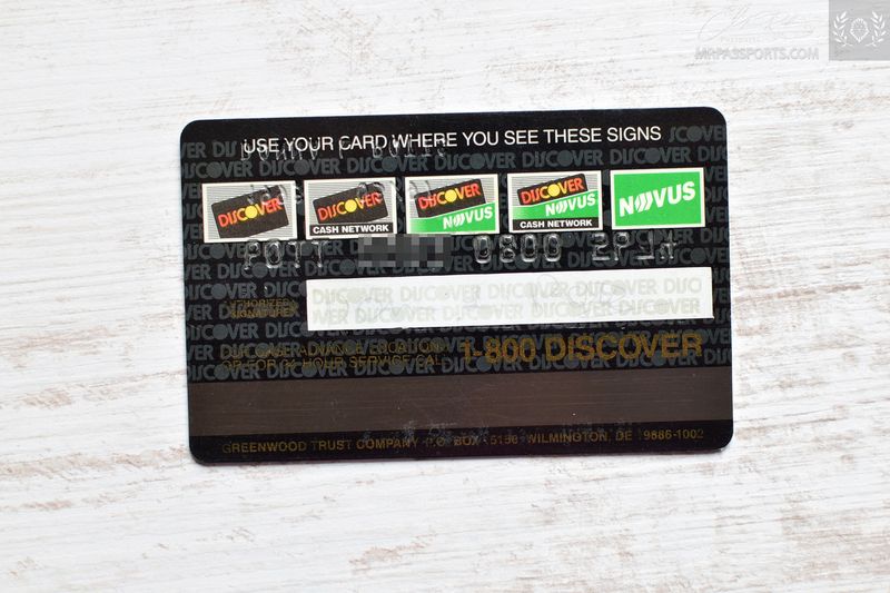 USA, 1993 Discover card - extremely rare