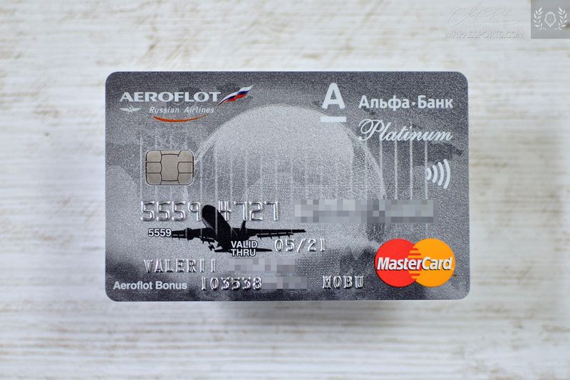 Ru. Aerof. platinum Mastercard