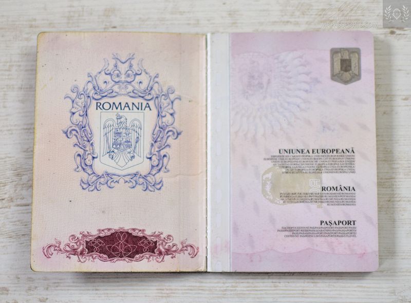 Romania 2012-2017 biometric passport / e-passport