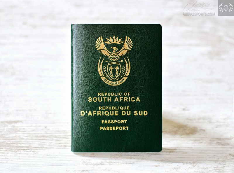 South Africa 2017 passport, latest type in excellent condition