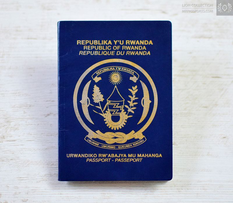 Rwanda 2004-2009 passport, extremely rare