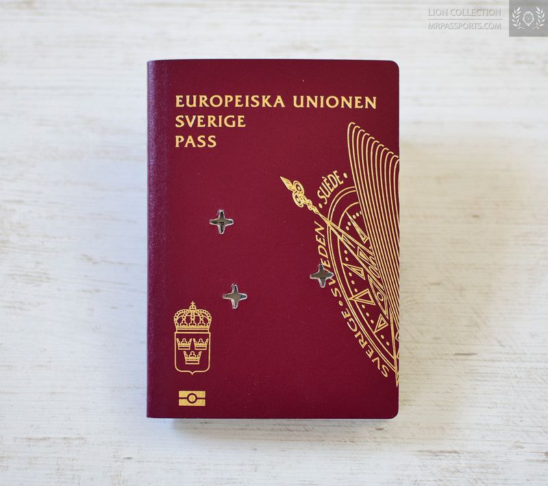 Sweden 2011-2016 biometric passport / e-passport