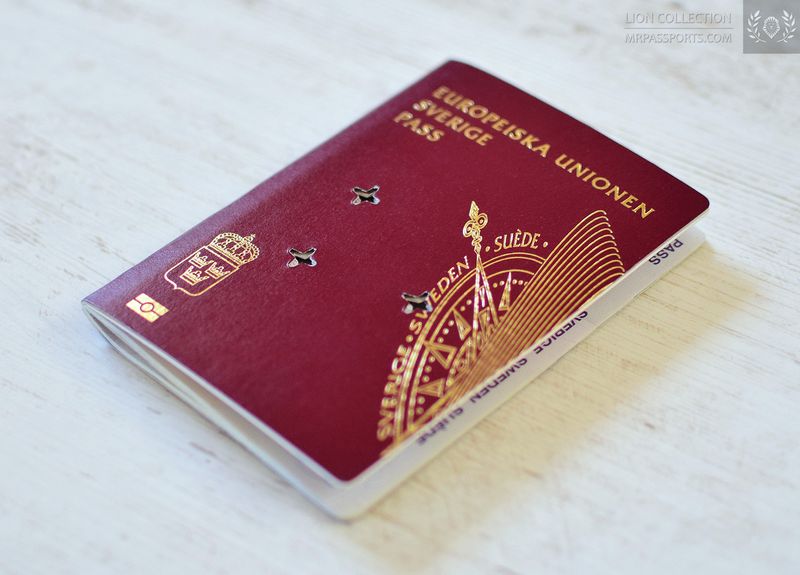 Sweden 2011-2016 biometric passport / e-passport