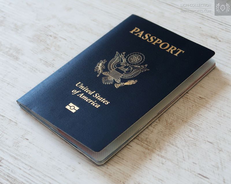 USA, biometric passport / e-passport