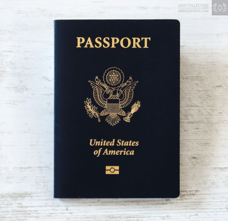 USA, biometric passport / e-passport