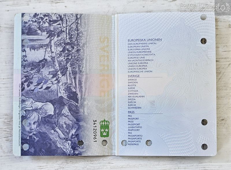 Sweden, 2003-2013 passport