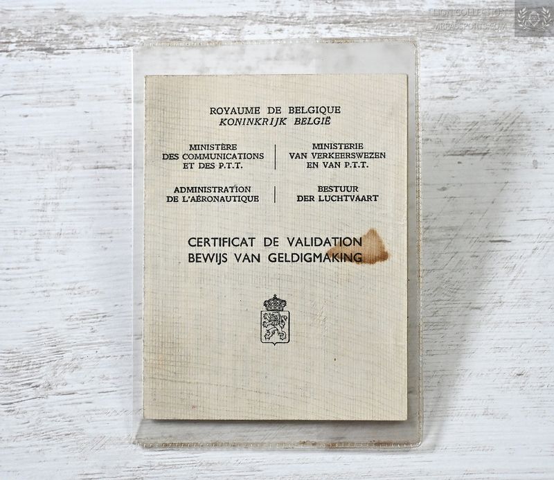 Belgium, 1969 Flight engineer licence, Boeing 707