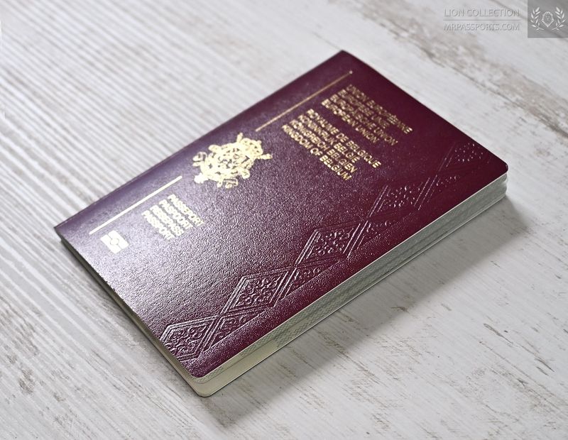 Belgium, 2018-2025 biometric passport / e-passport, Tel Aviv