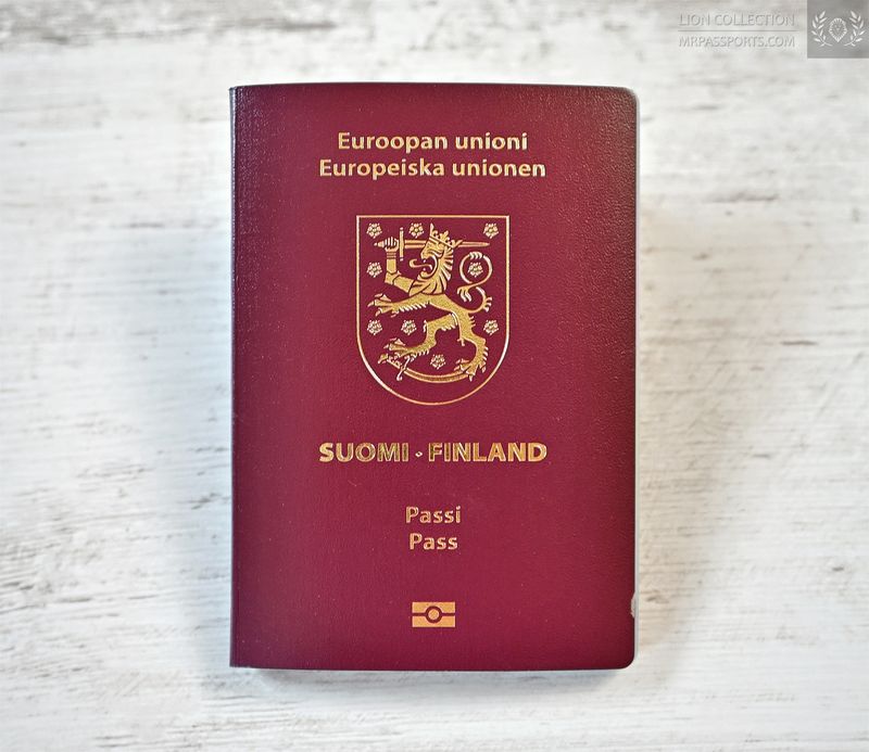 Finland, biometric passport / e-passport, excellent condition