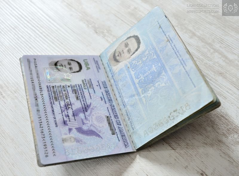 USA latest type, biometric passport / e-passport