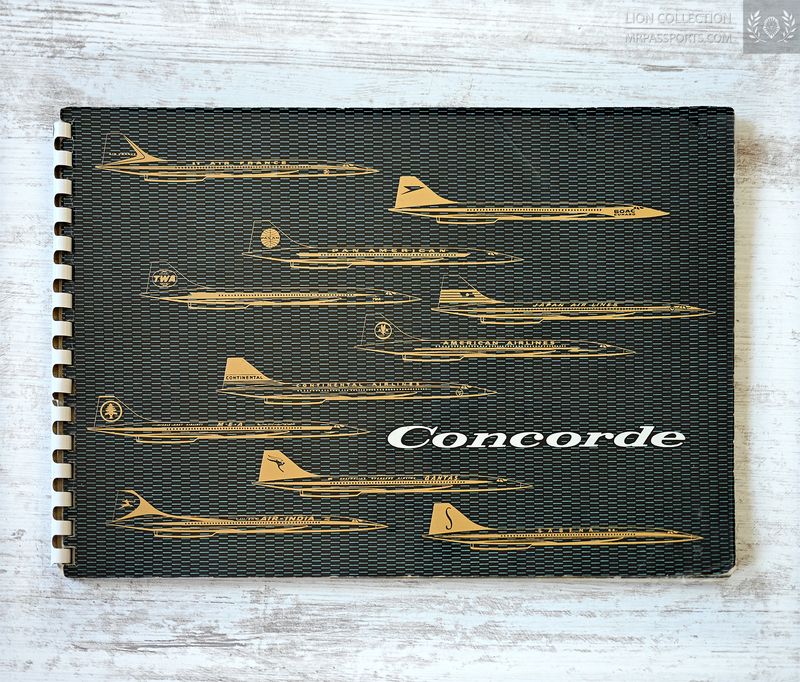 BAC SUD Concorde - sales brochure 1960s - wooow