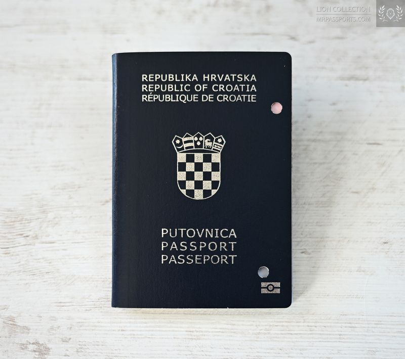 Croatia 2011-2016 biometric passport / e-passport