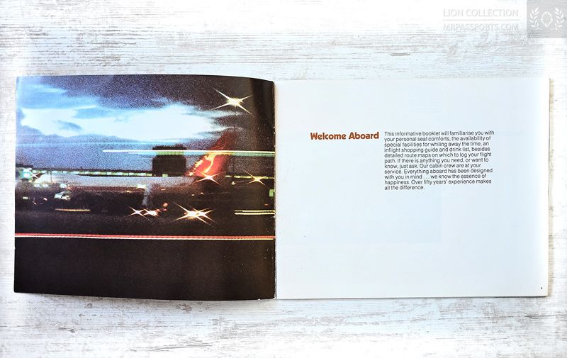 Qantas brochure, 1972