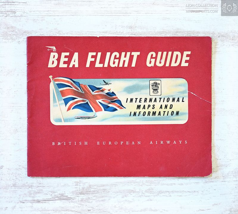 BEA - 1950's British European Airways,  brochure