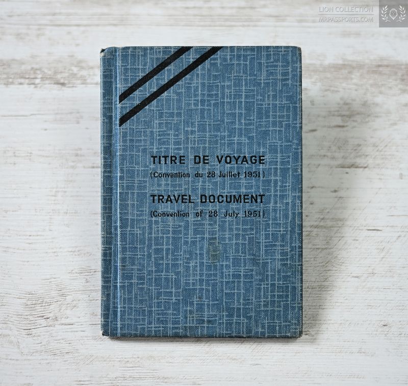 France, 1955-1962 travel document