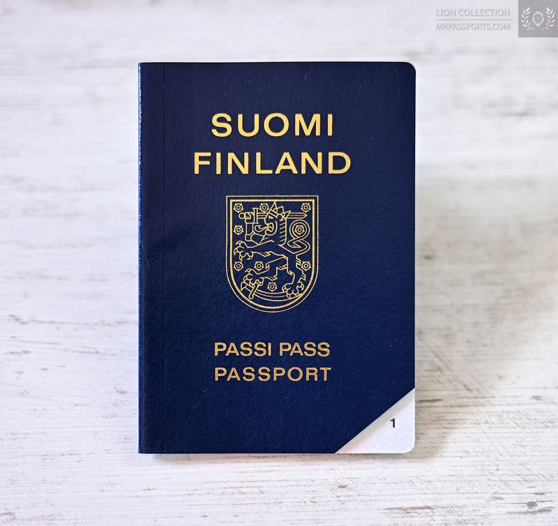 Finland, 1992-1993 passport