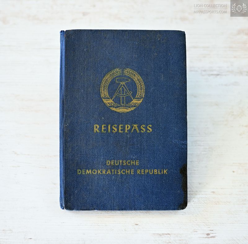 East Germany, Cairo issue passport 1967-1969 - cold war era - GDR, DDR - Li-byan visas