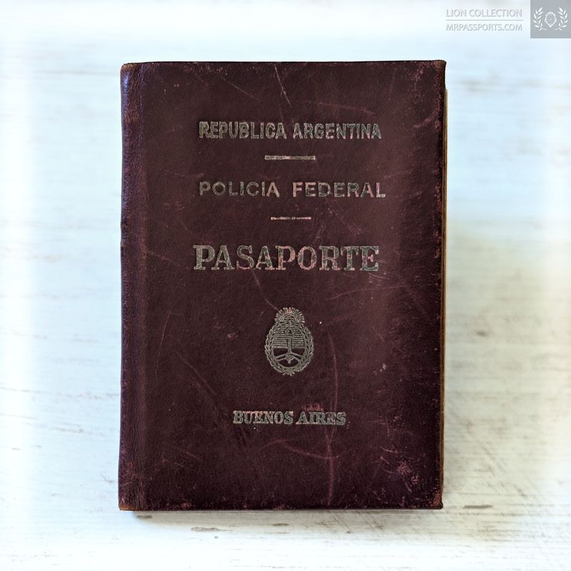 Argentina, 1950 passport