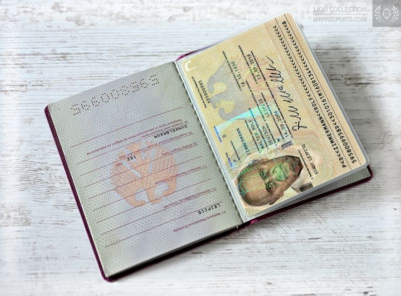 Germany, 2006-2016 biometric passport / e-passport