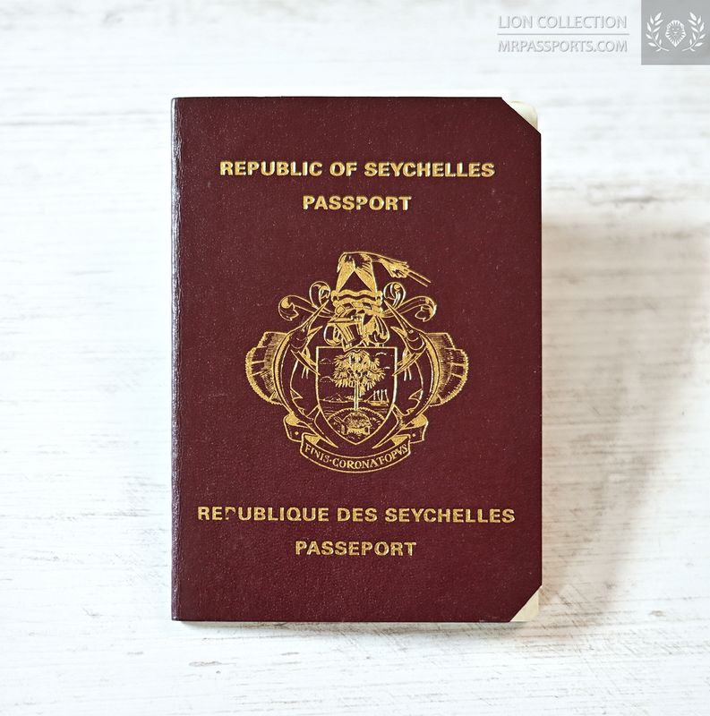 Seychelles, 2002-2007 passport, mega rare
