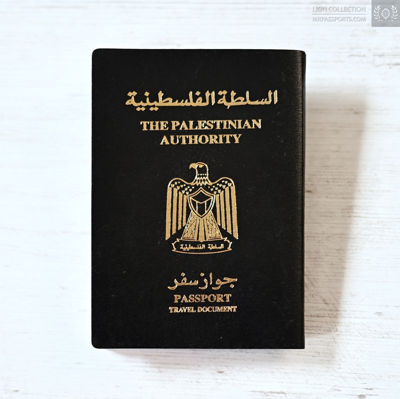 Middle East, blank passport, no entries, mega rare "Specimen" - free shipping